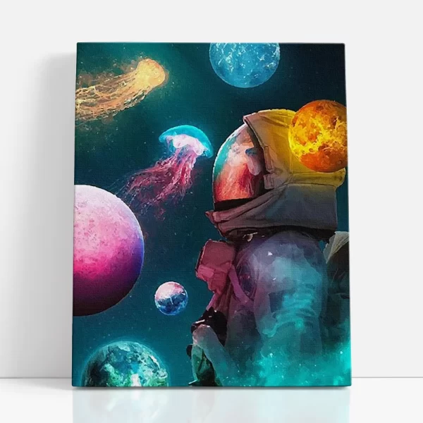 az univerzum csodái számfestő szemből