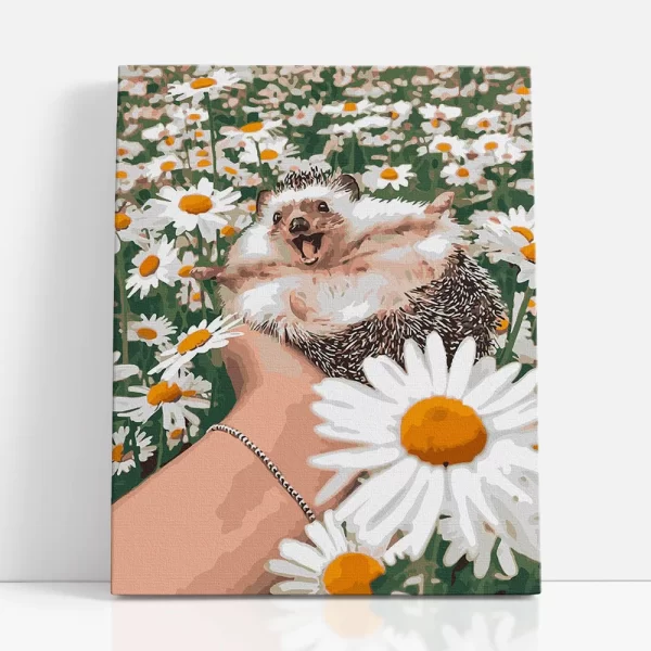 boldog süni számfestő szemből