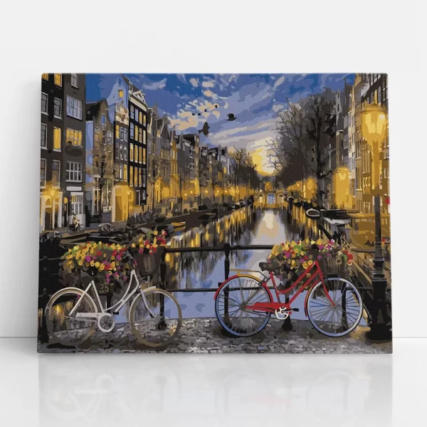 brugge a csodaváros számfestő szemből