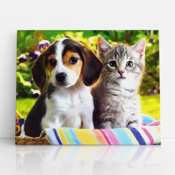 bundás társak számfestő szemből