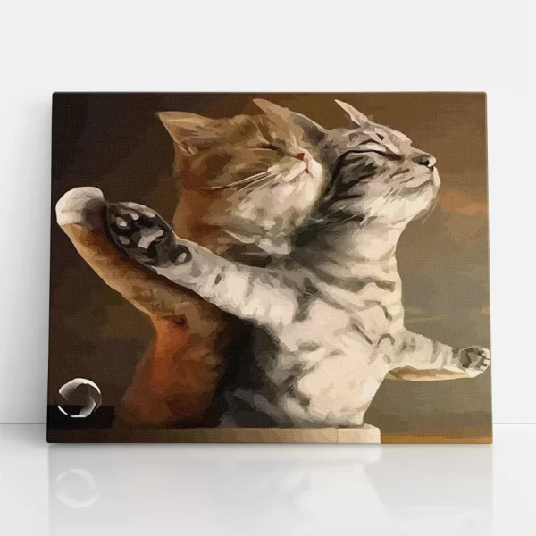 cica titanic számfestő szemből