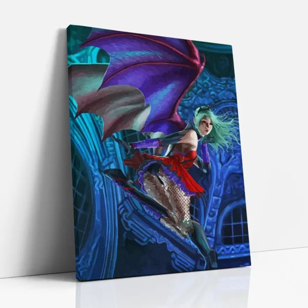 démonlány számfestő oldalról