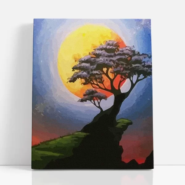 élet fája számfestő szemből