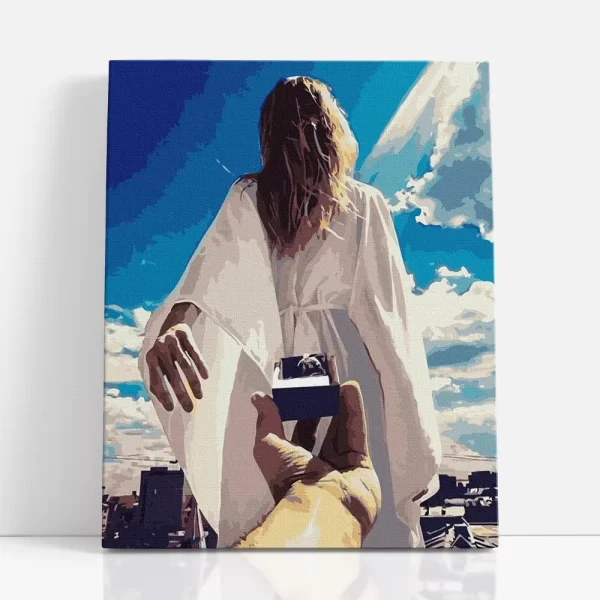 eljegyzés számfestő szemből