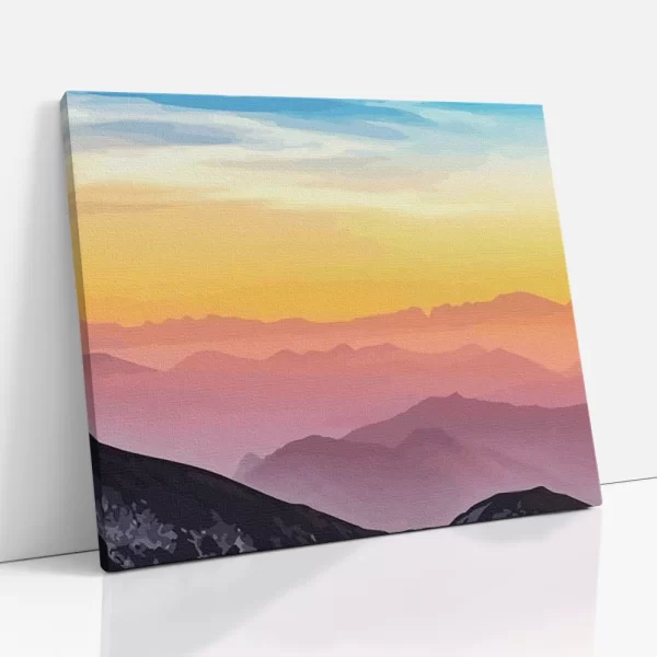 felhők felett számfestő oldalról