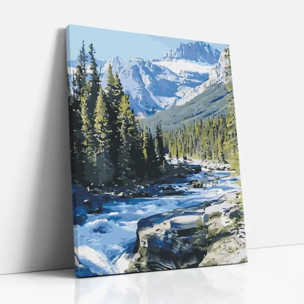 fenyőillat számfestő oldalról