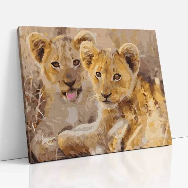 fiatal vadászok számfestő oldalról