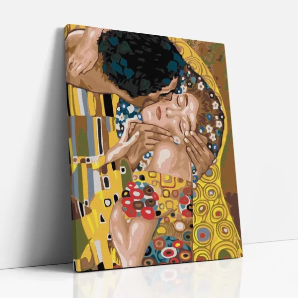 gustav klimt a csók számfestő oldalról