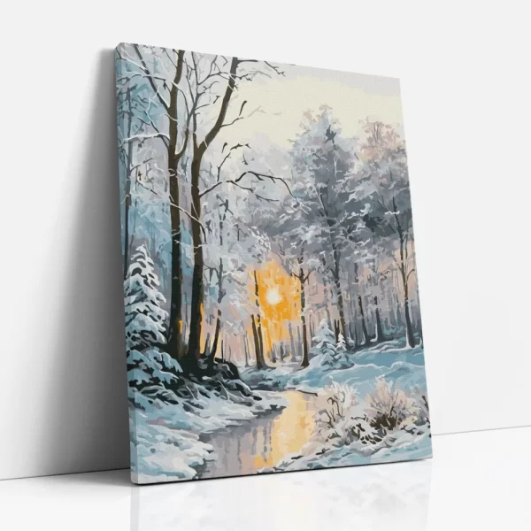 havas erdő számfestő oldalról