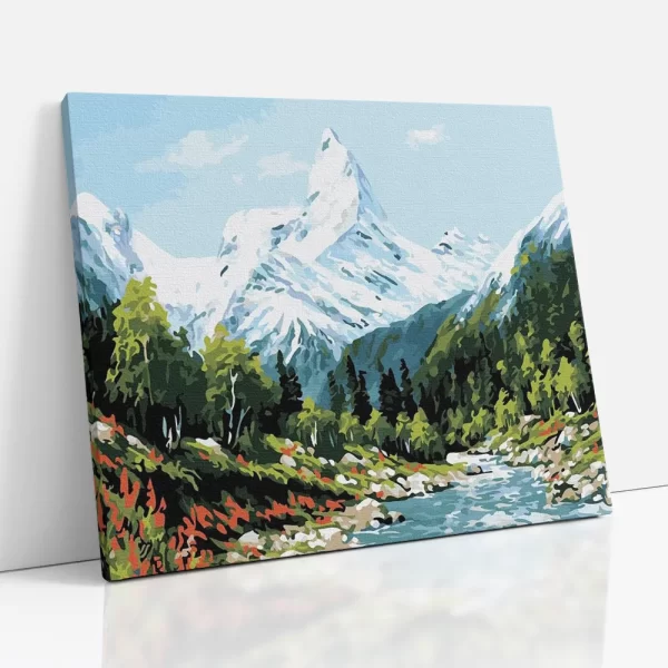 hegyi patak számfestő oldalról