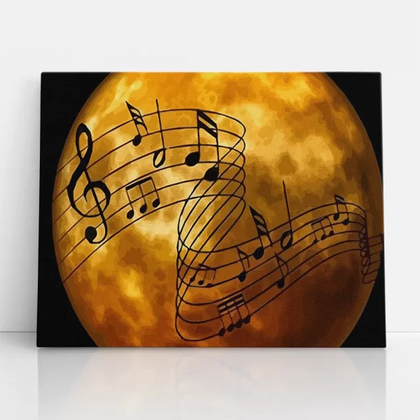 holdfény dallamok számfestő szemből