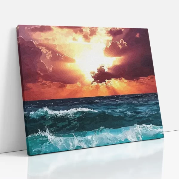 hullámok számfestő oldalról