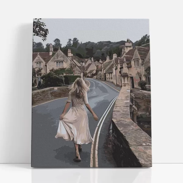 ismerős utakon számfestő szemből