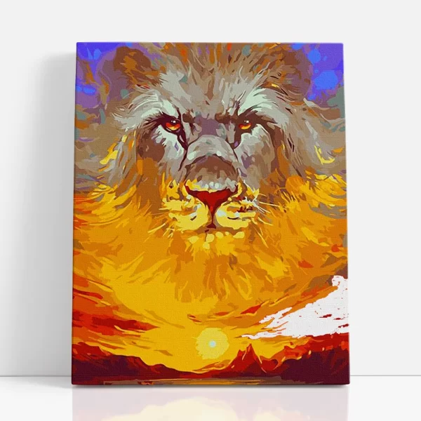 királyi fényesség számfestő szemből