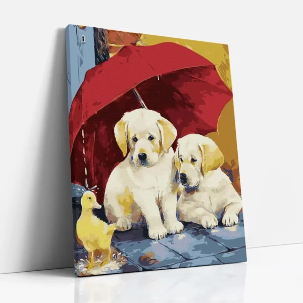 kiskacsa és barátai számfestő oldalról