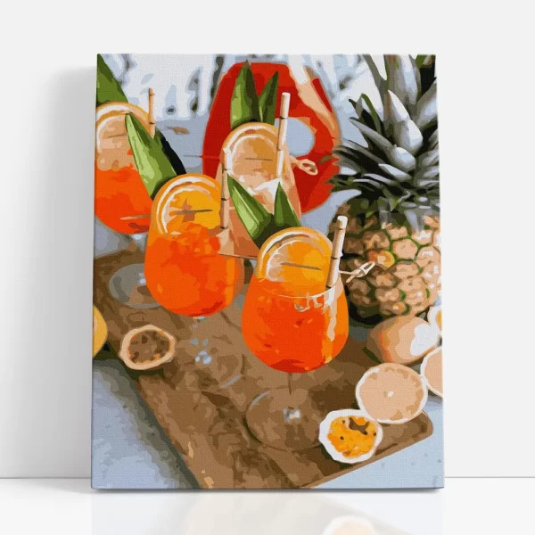 koktél idő számfestő szemből