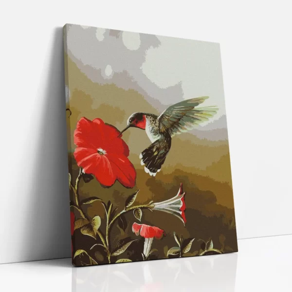 kolibri számfestő oldalról