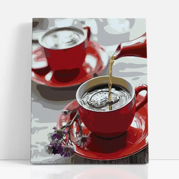 közös teázások számfestő szemből