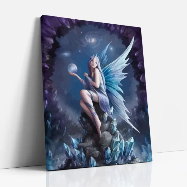 kristály tündér számfestő oldalról