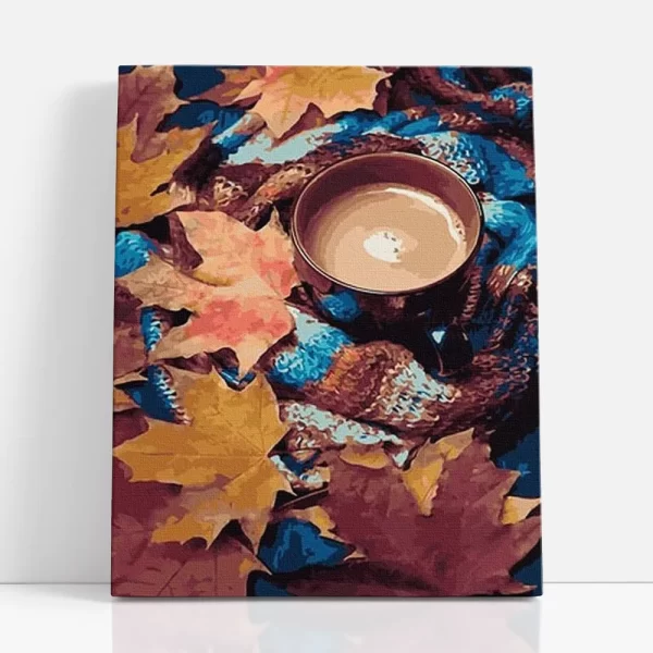 kuckós őszi csendélet számfestő szemből