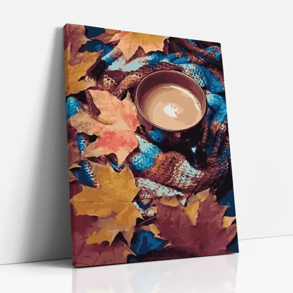 kuckós őszi csendélet számfestő oldalról