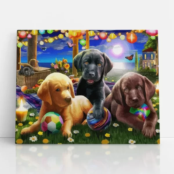 labda szerelmesei számfestő szemből