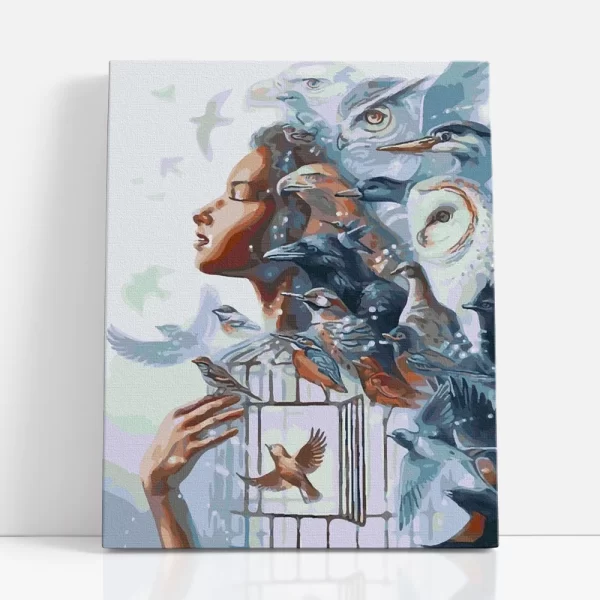 lélekmadarak számfestő szemből