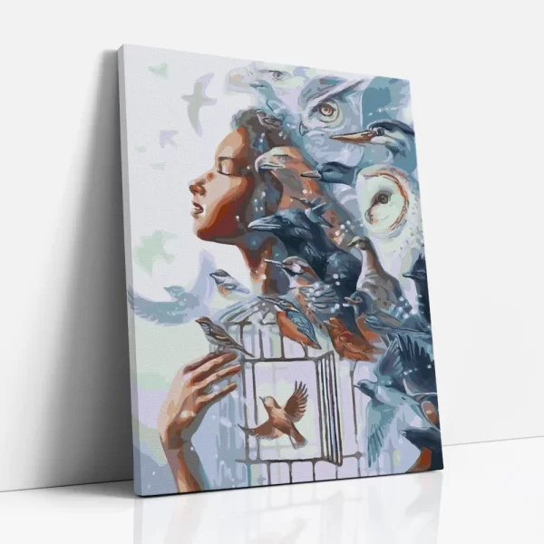 lélekmadarak számfestő oldalról