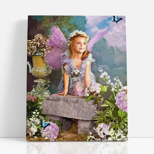 lepkelány számfestő szemből