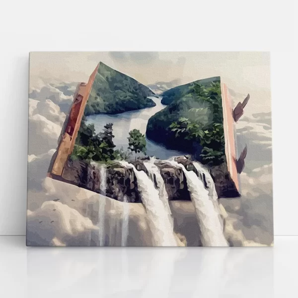 mágikus természet számfestő szemből