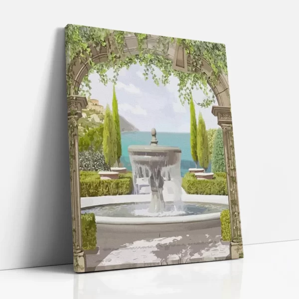 mesebeli kert számfestő oldalról