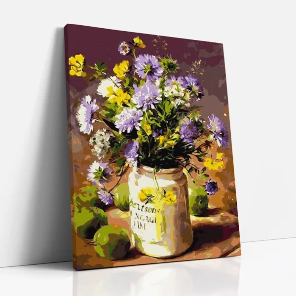 mesés vadvirágok számfestő oldalról