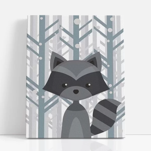 mosómedve számfestő szemből