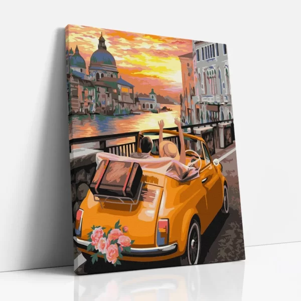 nászút számfestő oldalról