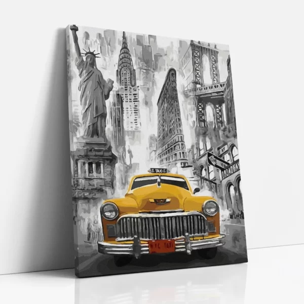 new yorki fuvar számfestő oldalról