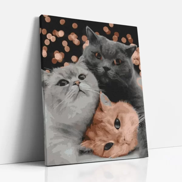 nyávogó trió számfestő oldalról