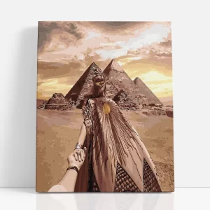 piramisok titkai számfestő szemből