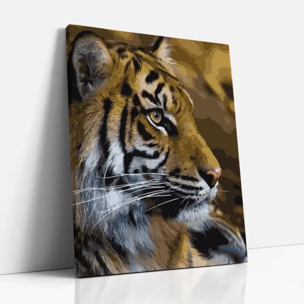 tigris számfestő oldalról