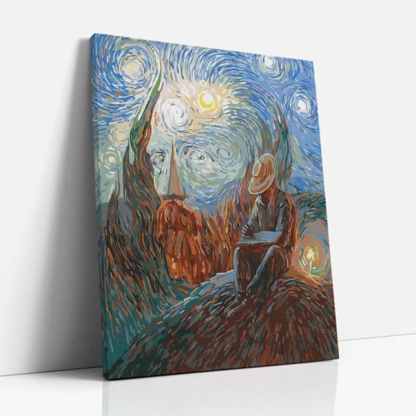 van gogh és a rét számfestő oldalról