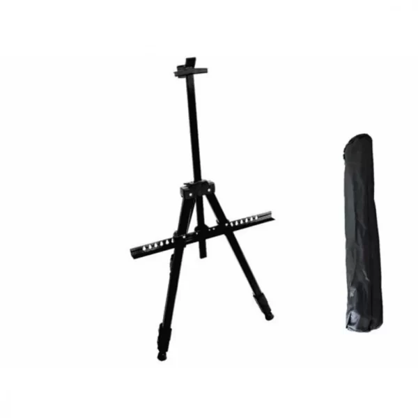 állítható fekete festőállvány 170 cm