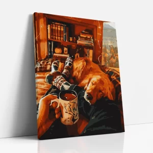 bekuckózva számfestő oldalról