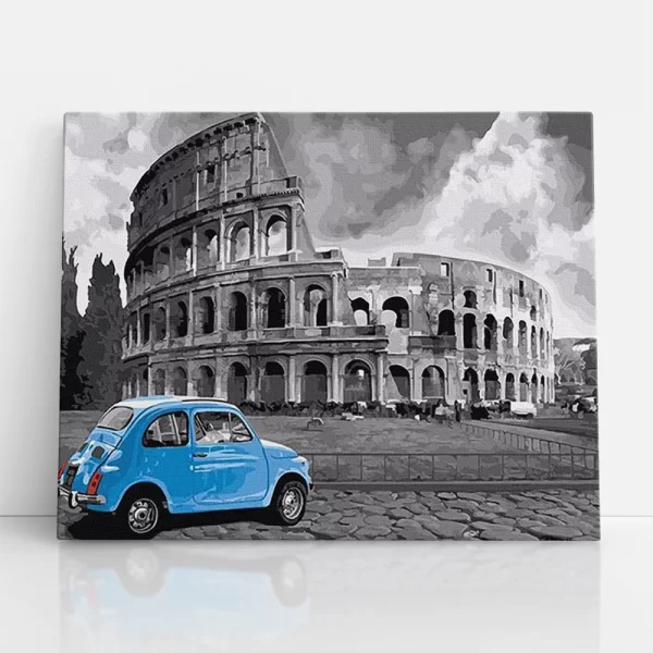 colosseum számfestő szemből