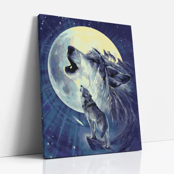 farkas vonyítás számfestő oldalról