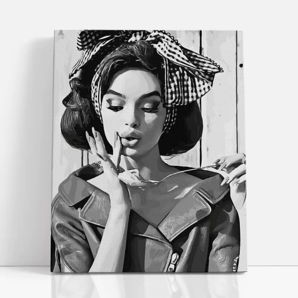 finomság számfestő szemből