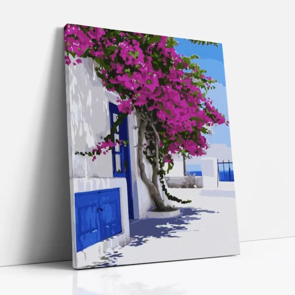 görög hangulat számfestő oldalról