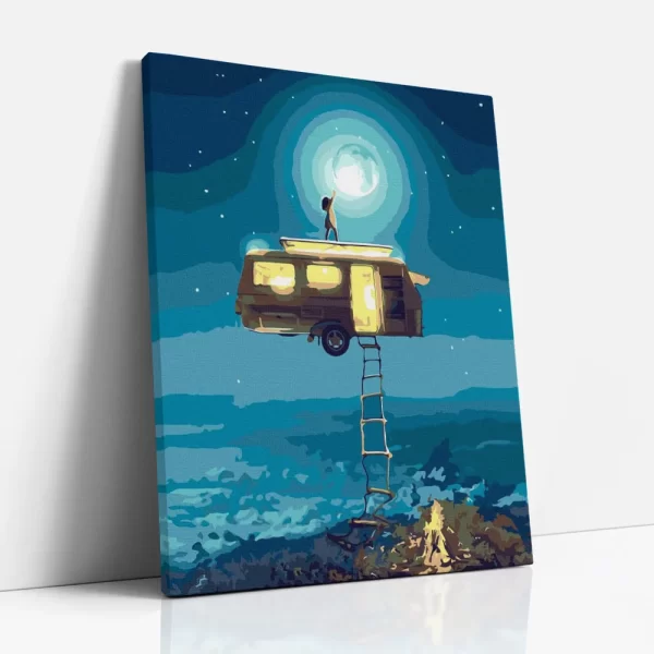 létra a holdhoz számfestő oldalról