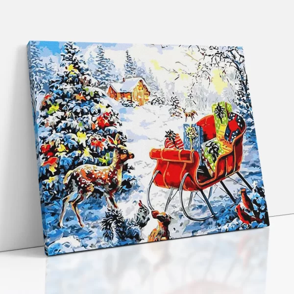 meglepetés az erdő lakóinak számfestő oldalról