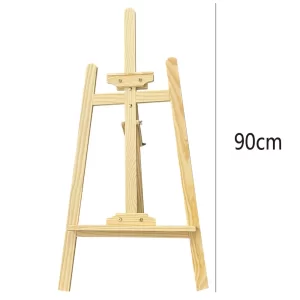 prémium fa festőállvány 90 cm szemből